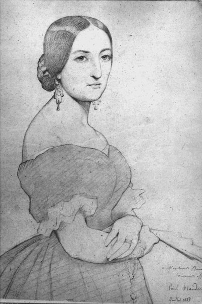 Portrait of Mme Bouchot née Camp de Pedros by Jean Auguste Dominique Ingres